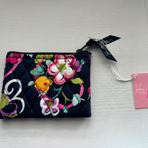 Vera Bradley coin purse Ribbons NWT - Picture 2 of 2